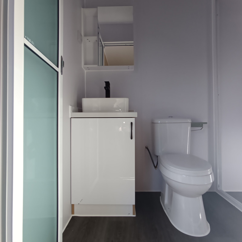 Κοντέινερ Οικίσκος με WC, Shower & Κουζινάκι (12m x 2.5)